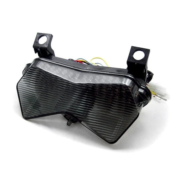 Smoke LED Tail Light Integrated with Turn Signals For 2003-2004 Kawasaki Z750S